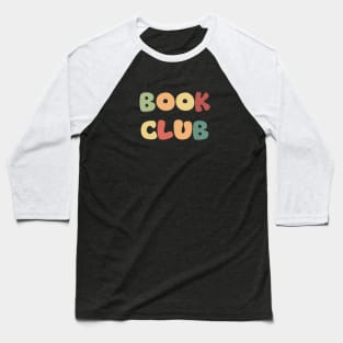 Book Club Baseball T-Shirt